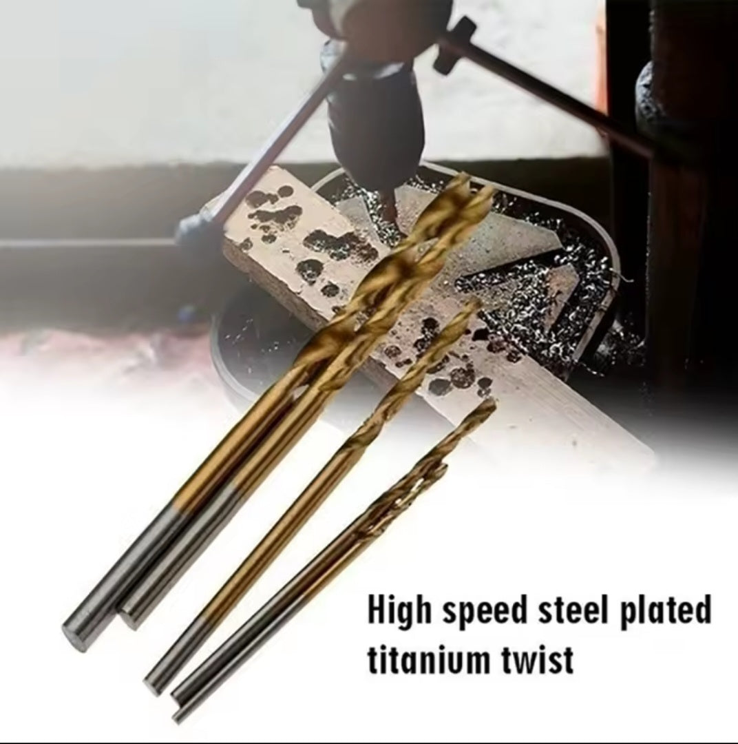 Set burghie HSS, 50/100 bucăți.HSS drill bit set, 50/100 pieces.